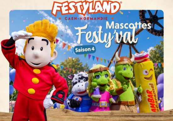 MASCOTTES FESTY&rsquo;VAL À FESTYLAND