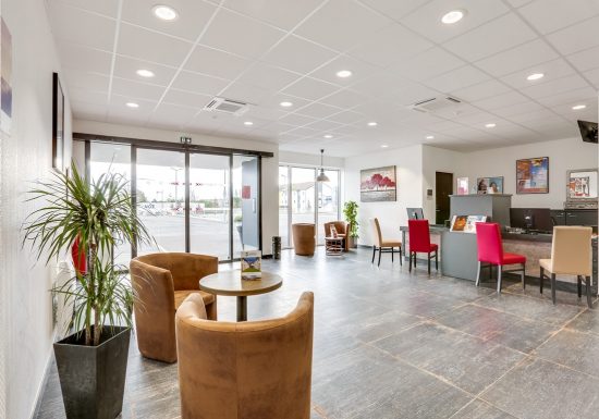 Hôtel Balladins Caen Mémorial – Accueil