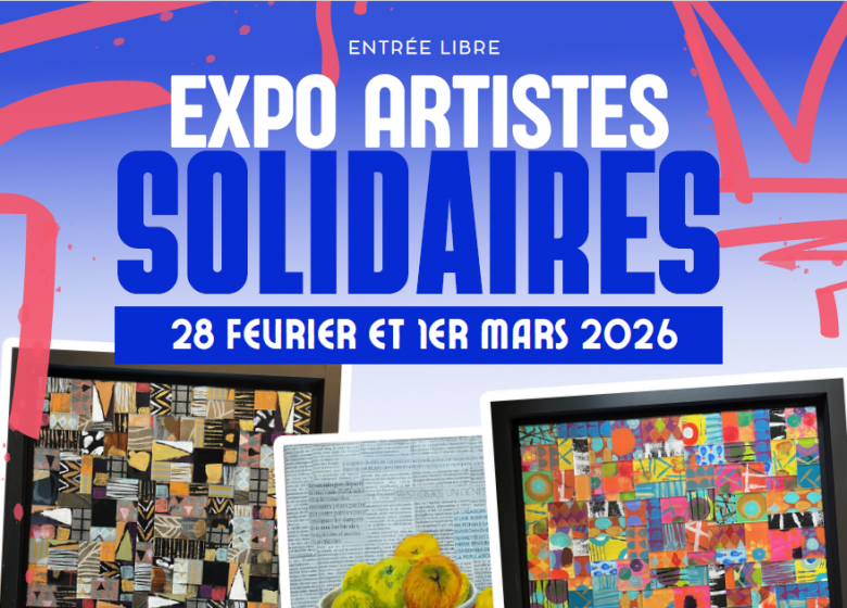Affiche artistes solidaires 2026