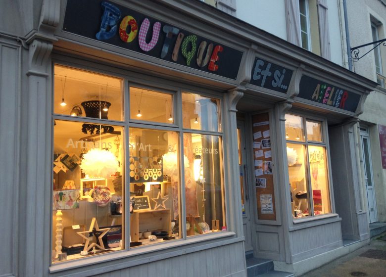 Atelier-Boutique Et si… au RdC
