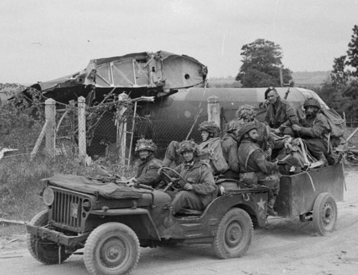 6 juin 1944 – Horsa et Jeep – Ranville