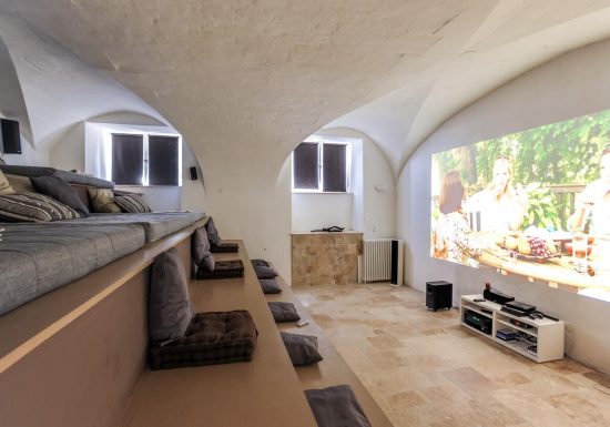 salle de cinéma chateau de Villers Bocage