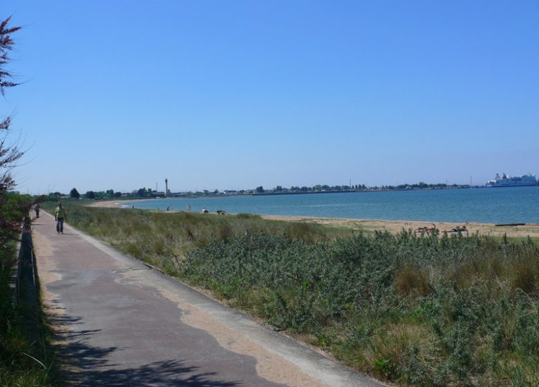 Balade a Ouistreham sur la Cote de Nacre