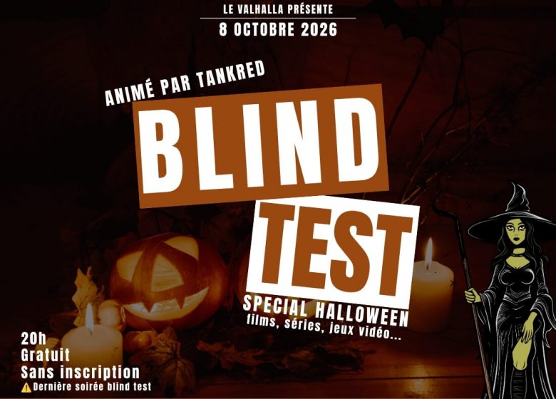 Blind test Halloween Le Valhalla Caen