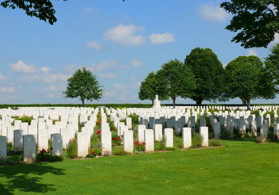 Cimetière militaire britannique Saint Manvieux Norrey