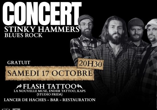 Concert Stinky Hammers Le Valhalla Caen