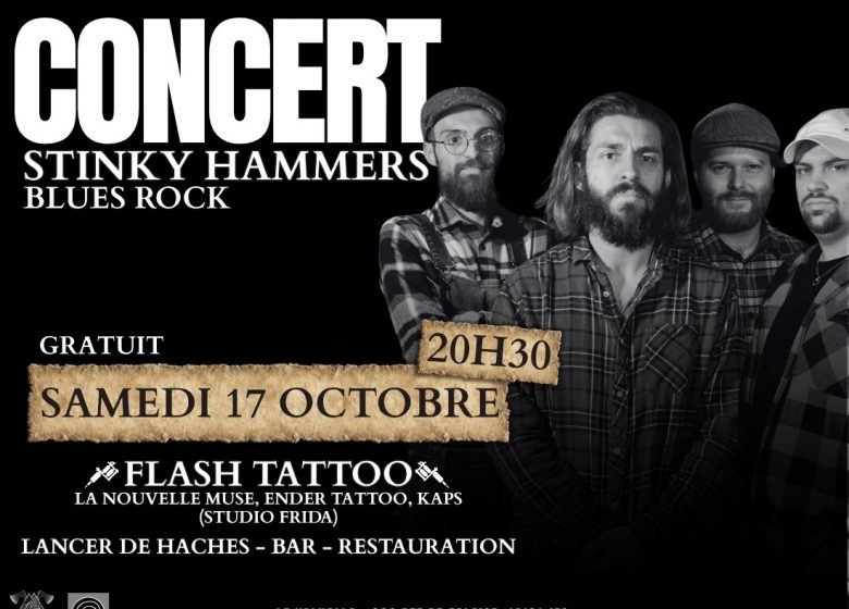Concert Stinky Hammers Le Valhalla Caen