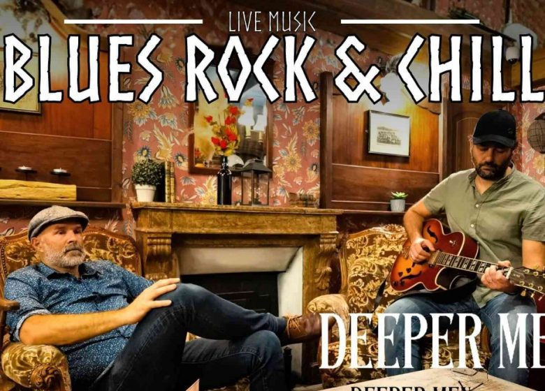 Concert blues rock par Deeper Men au Valhalla