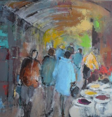 Exposition de Sylviane Houillier, Patrick et Bruno Lebeurrier