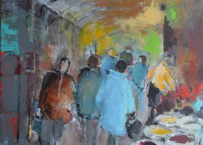 Exposition de Sylviane Houillier, Patrick et Bruno Lebeurrier