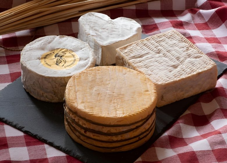 Plateau de fromages de la fromagerie Livarot