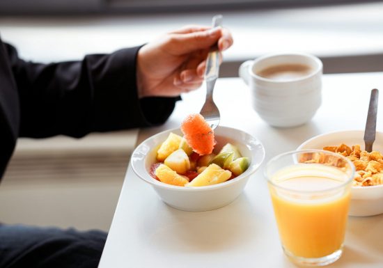 Petit-déjeuner buffet