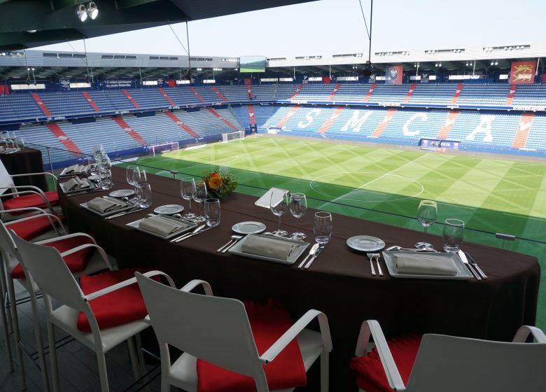 Terrasse panoramique du Stade Malherbe Caen 