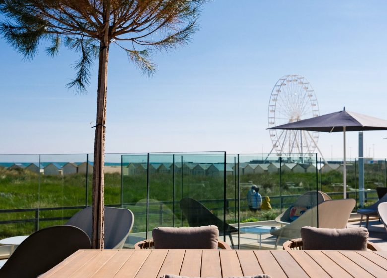 Thalazur Ouistreham Terrasse