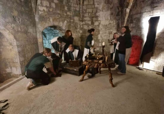 Escape game au château de Caen : « enfermés !