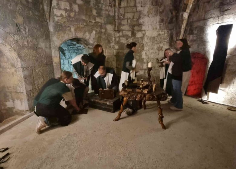 Escape game au château de Caen : « enfermés !