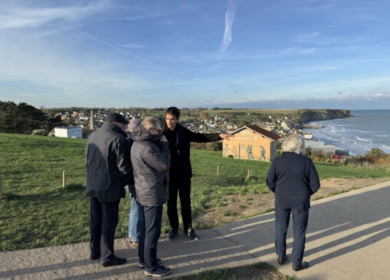 Excursion plages du debarquement avec Noresta