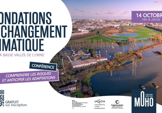 Conférence : Inondations et changement climatique dans la basse vallée de l&rsquo;Orne