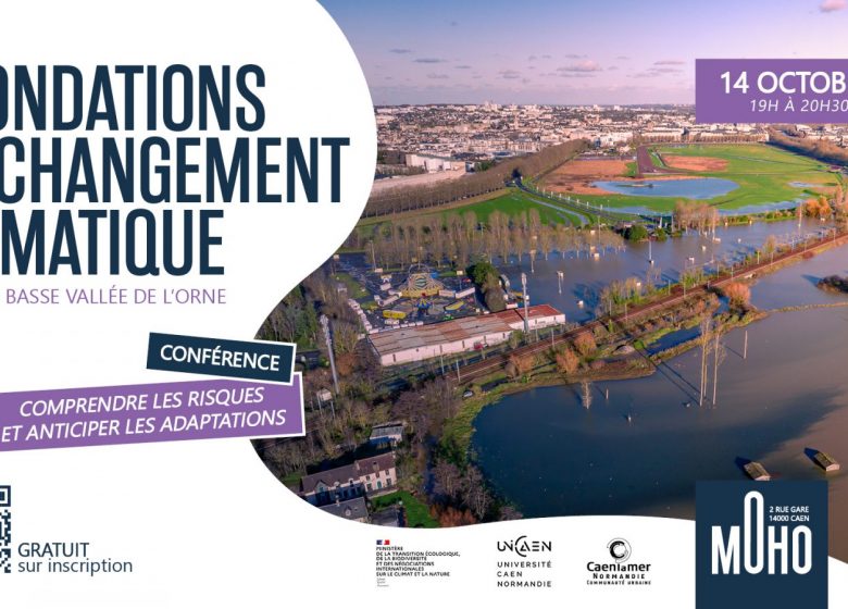 Conférence : Inondations et changement climatique dans la basse vallée de l&rsquo;Orne