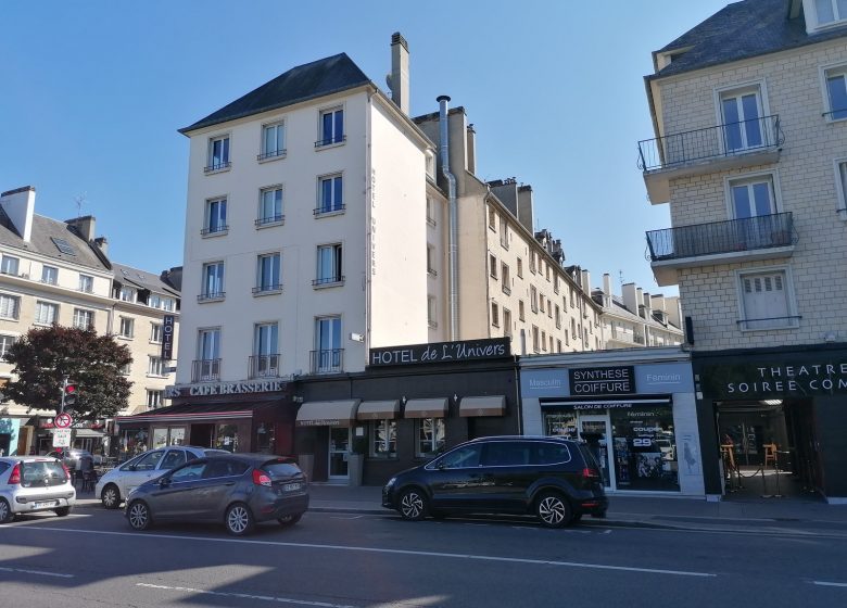 Façade hotel de l'Univers