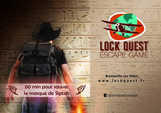 Lock Quest escape game Caen – Egypte
