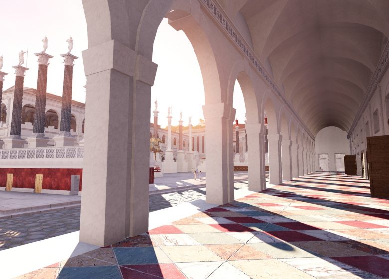 ForumRomain – plan de rome