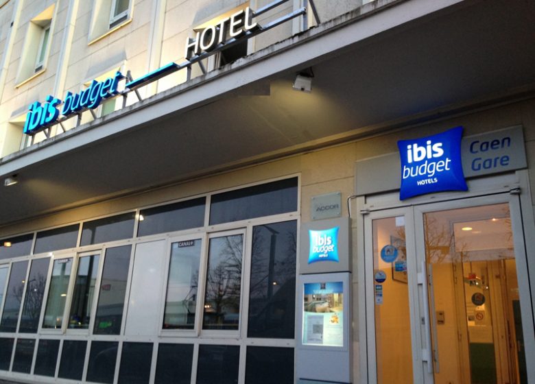 Entrée de l'Hotel Ibis Budget Caen Gare