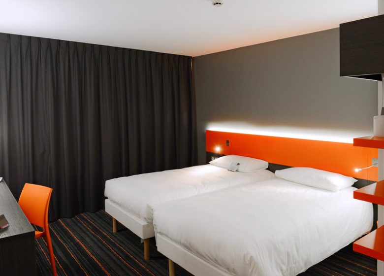 Chambre de l'hôtel Ibis Styles Caen