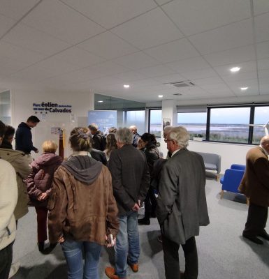 Visites de la base de maintenance du Parc éolien en mer du Calvados