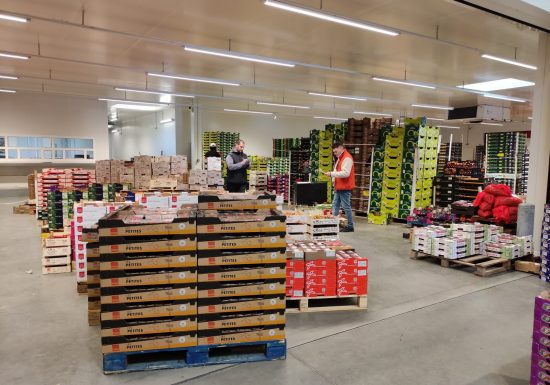 Marché de gros visite