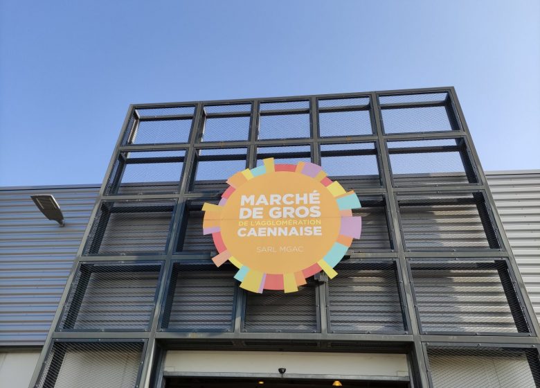 Marché de gros entrée