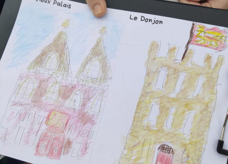 Visite atelier « Dans les vestiges du château »