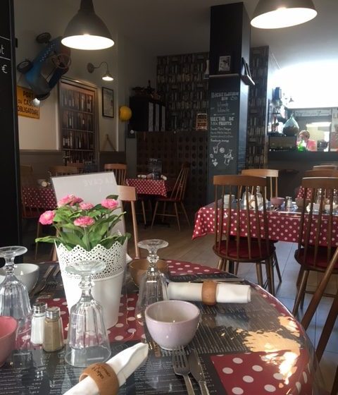 Salle de la crêperie Le Grenier à Crêpes à Caen en Normandie