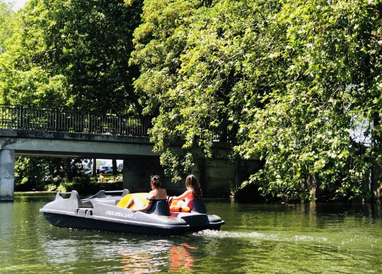 Bateau à pédales