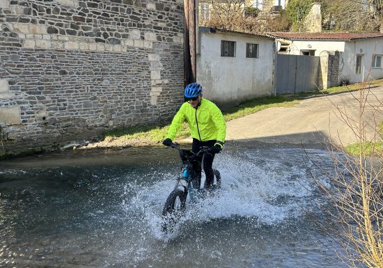Trott’in Caen Franchissement d’une rivière