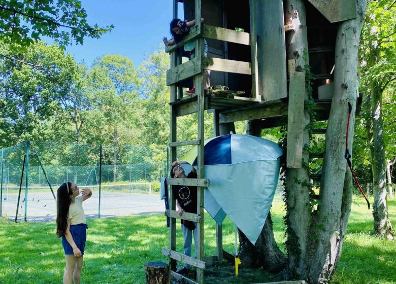 La Balanderie – cabane dans les arbres