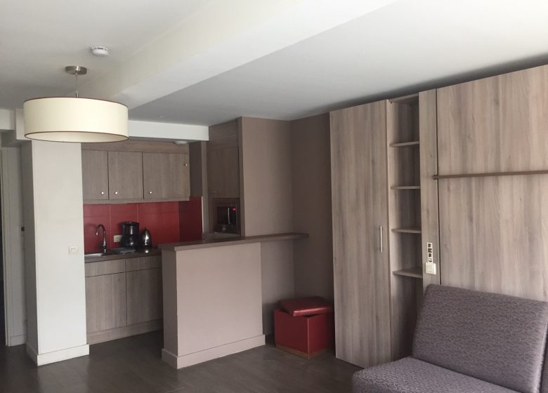 Cuisine Studio supérieur de la résidence City'O à Caen en Normandie