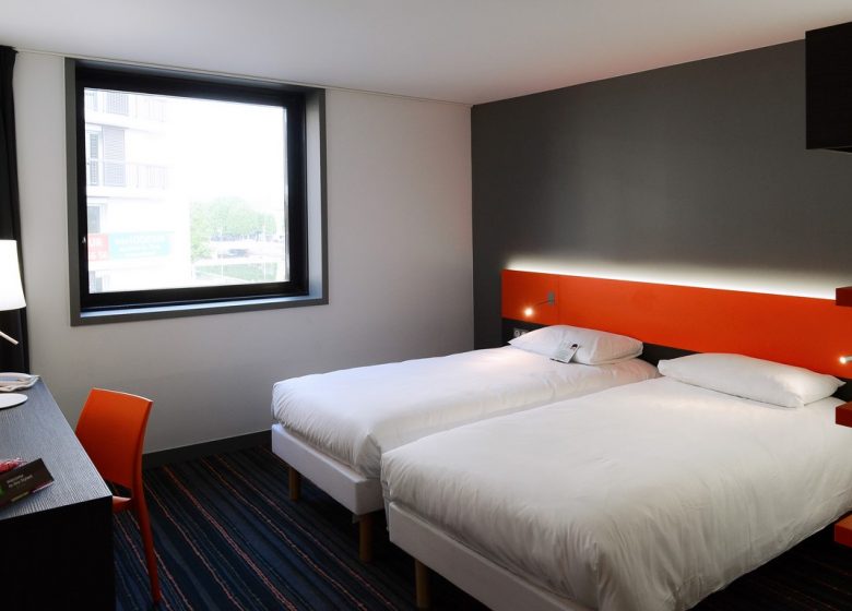 Ibis STyles Caen Centre Gare chambre twin