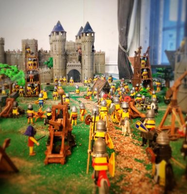 Les Playmobil prennent leur quartier d&rsquo;été à l&rsquo;Abbaye aux Dames !