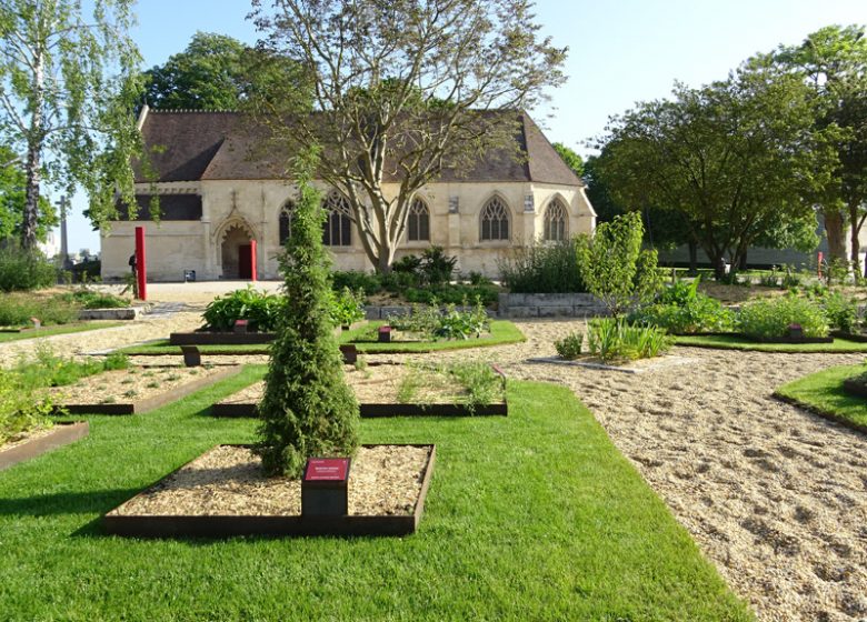 Jardin des simples au château de Caen