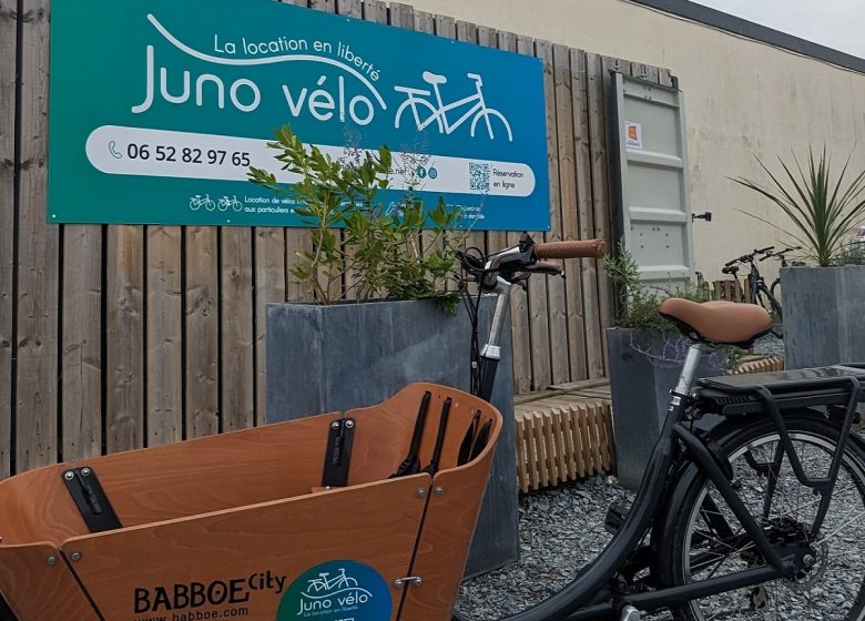 Juno Vélo loueur de vélos saint aubin sur mer velo cargo