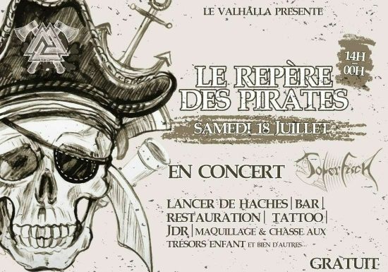 LE REPERE DES PIRATES | CONCERT & ANIMATIONS | LE VALHALLA