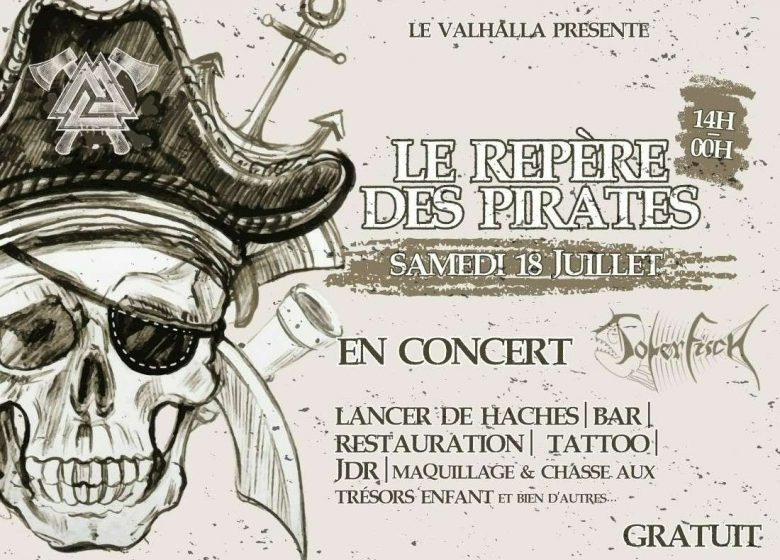 LE REPERE DES PIRATES | CONCERT & ANIMATIONS | LE VALHALLA