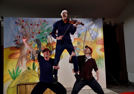 Spectacle de rue : La tribu du vent