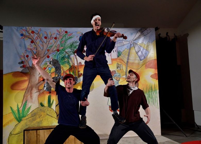 Spectacle de rue : La tribu du vent