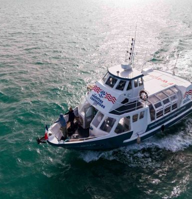 Excursion Côte de Nacre aller-retour avec les Vedettes Caennaises