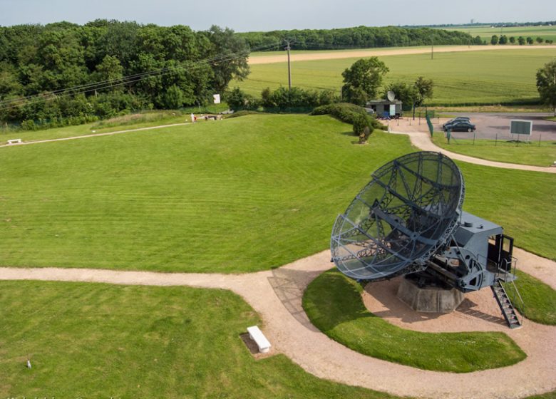 musée radar de douvres la délivrande, entre Caen et Courseulles sur mer