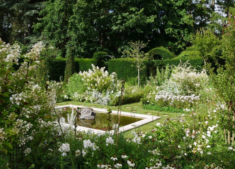 Jardin en chambre de verdure Le Jardin Blanc