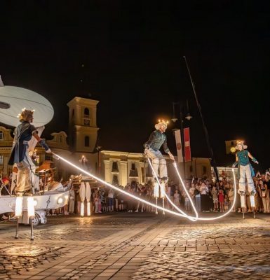 Parade lumineuse et féérique