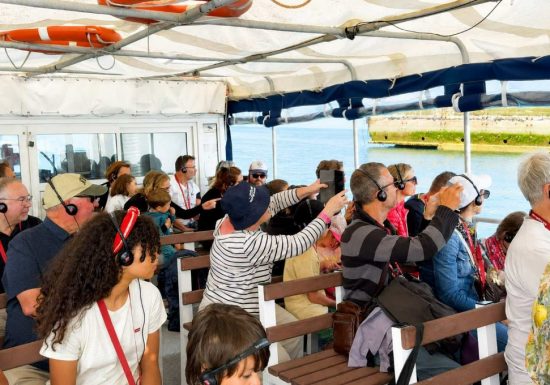 Passagers à bord de l&rsquo;Archimède